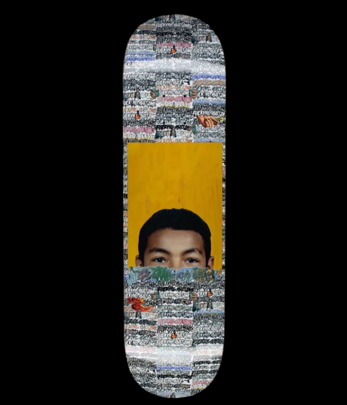 FUCKING AWESOME
TJ LOGO CLASS PHOTO SKATE DECK. 8”X 31.66”