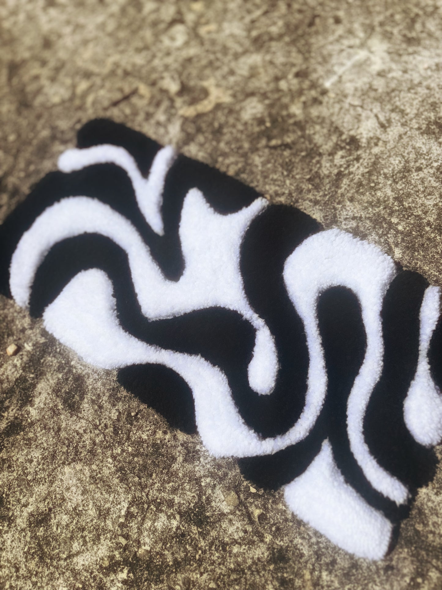 Abstract Keyboard Rug