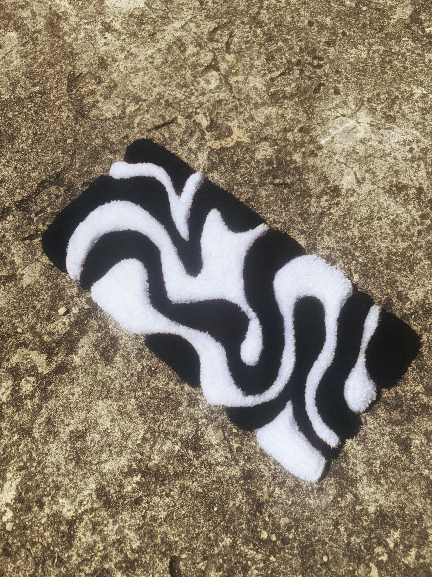 Abstract Keyboard Rug