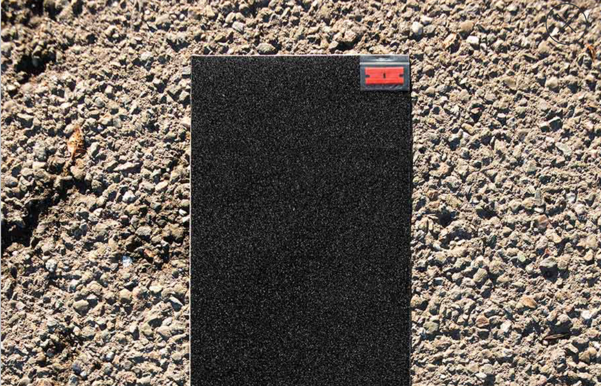 The Miles Griptape Sheet Black 9.0 has the following characteristics: Width: 9.0'' Length: 33''