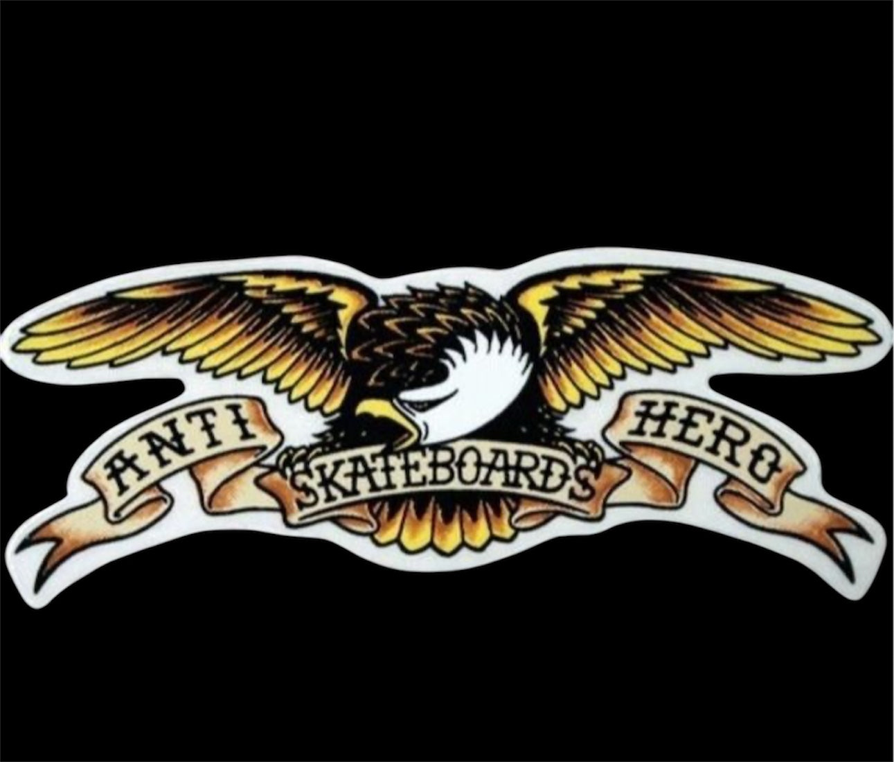 Anti Hero stickers 2”X5”
