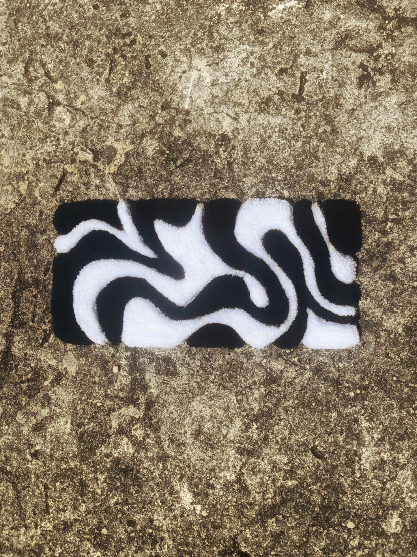 Abstract Keyboard Rug