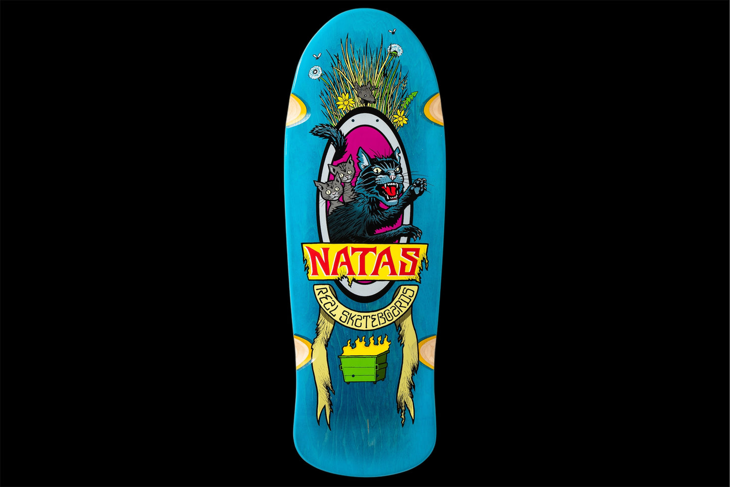 REAL NATAS X TODD FRANCIS SSD 25 GUEST PRO MODEL DECK 10.891″ X 31.72″ BLUE
