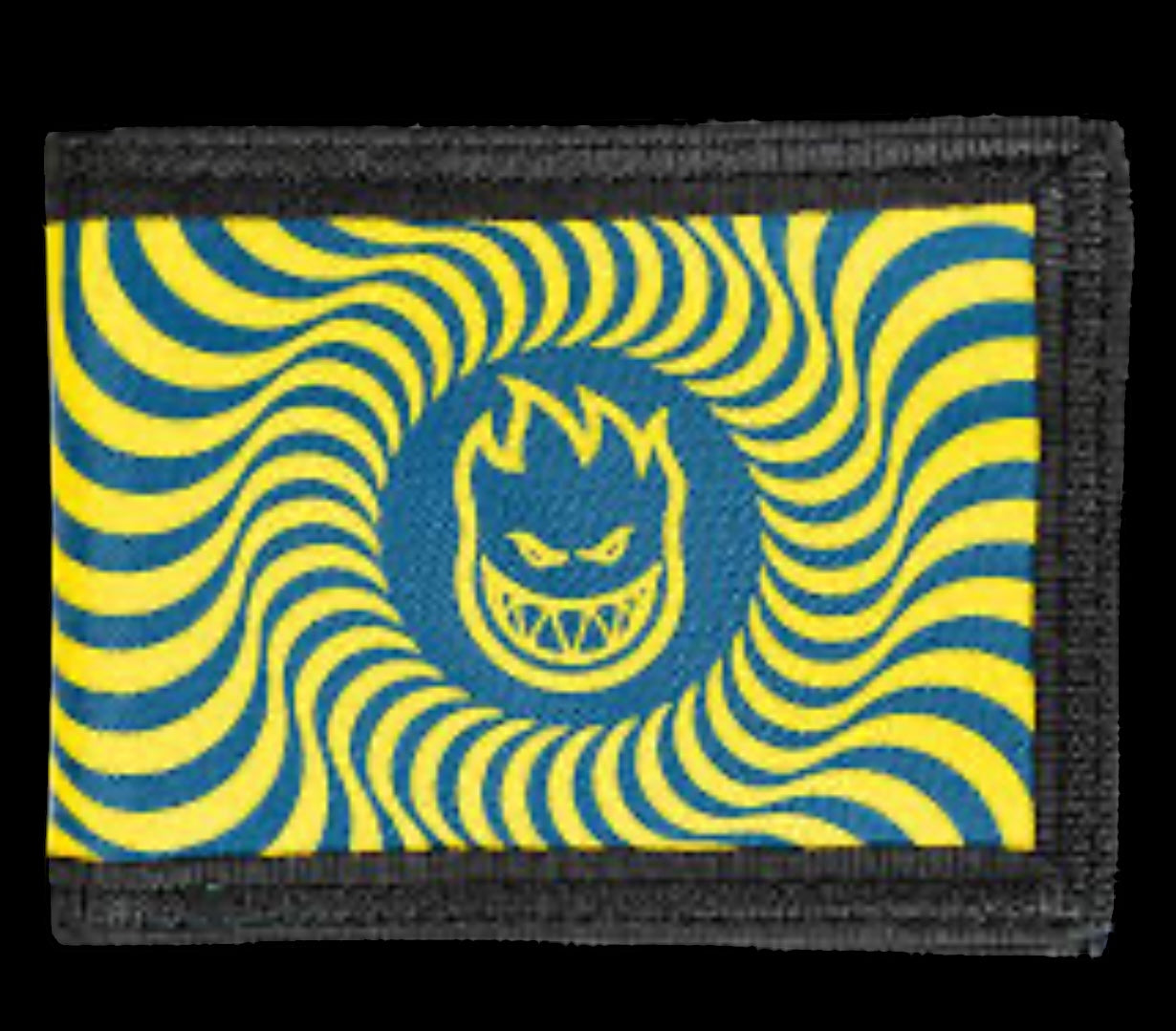 Spitfire Bighead Swirl Wallet Navy/Gold
