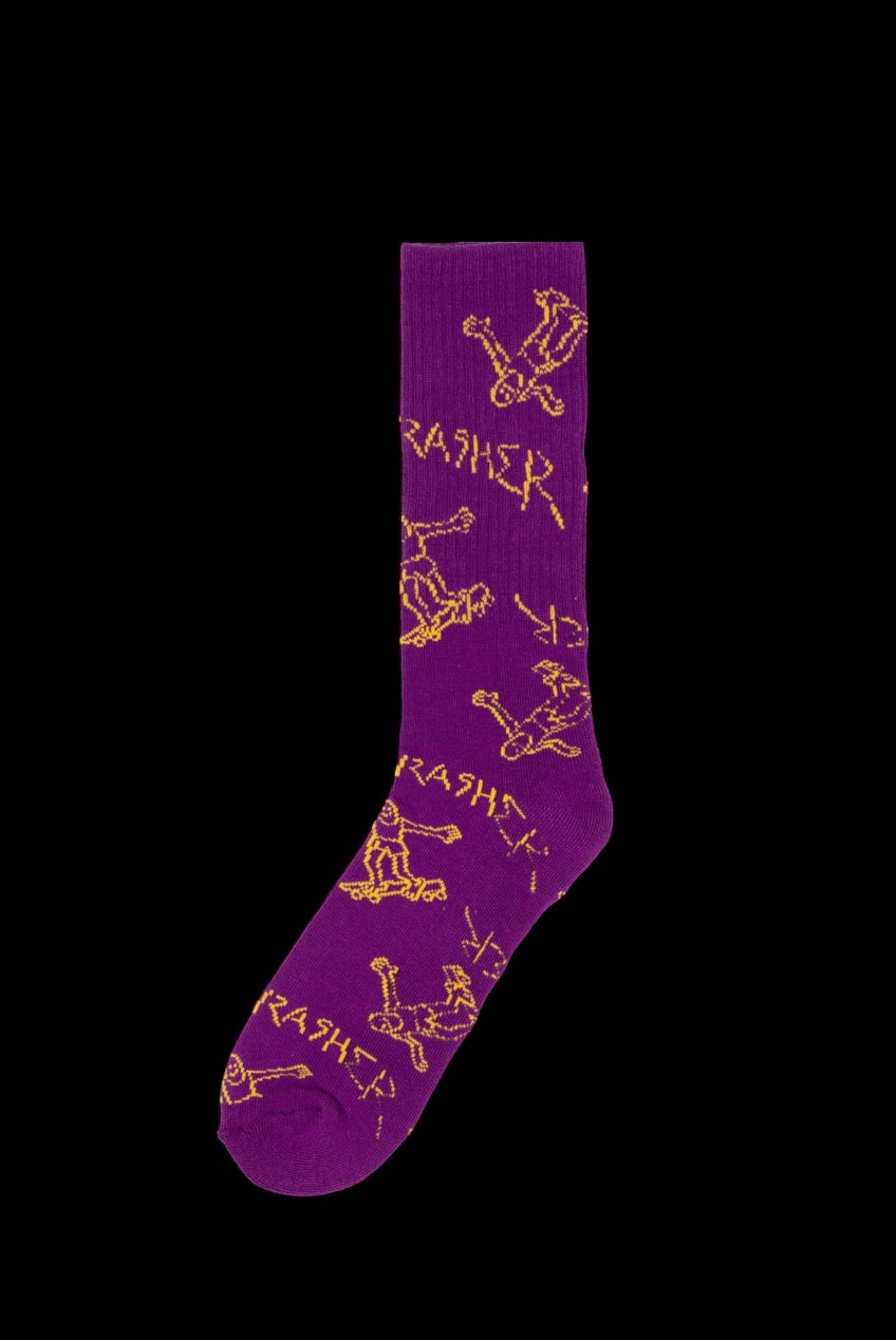 Trasher Gonz Logo - Purple