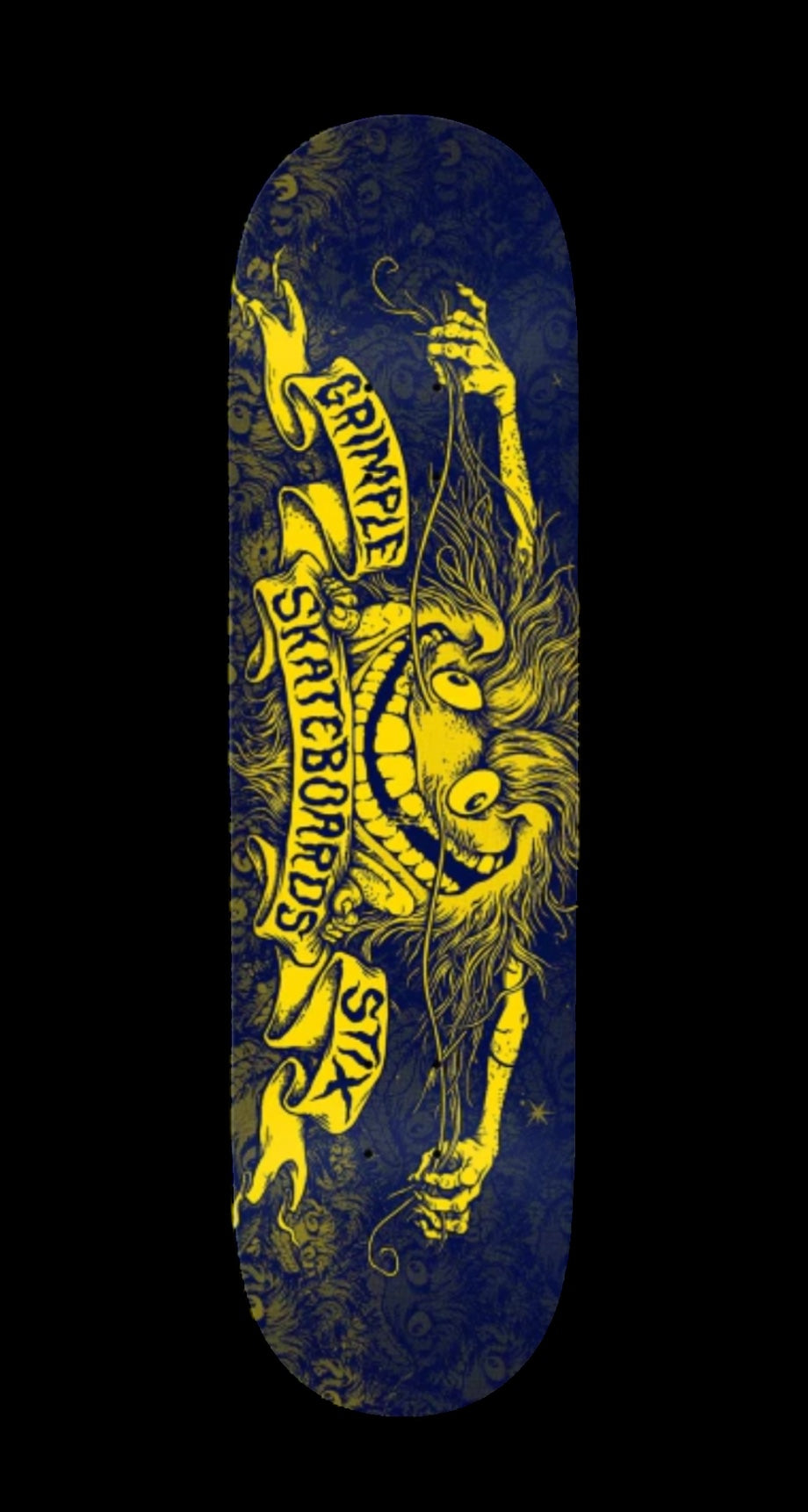 Anti Hero Skateboards Grimple Stix Skateboard Deck - 7.75 x 31.25. Wb 14.