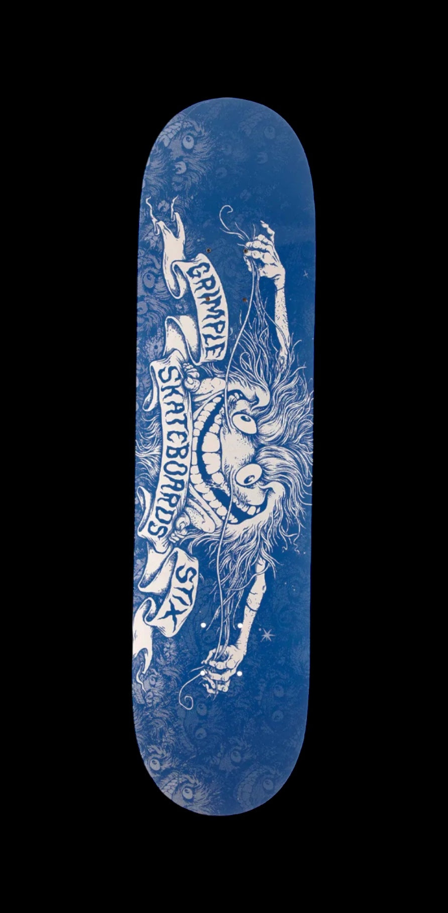 Anti Hero Skateboards Grimple Stix Skateboard Deck - 8.06x 31.8. Wb.14.38