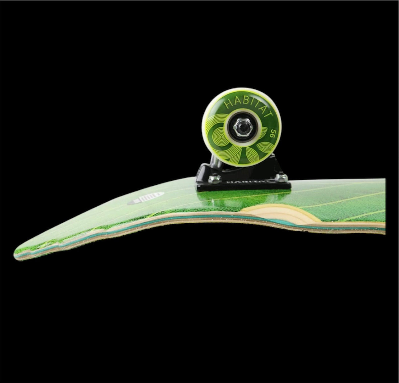 Habitat - Leafline cruiser complete. 8.75”X32”. Wb 14.8