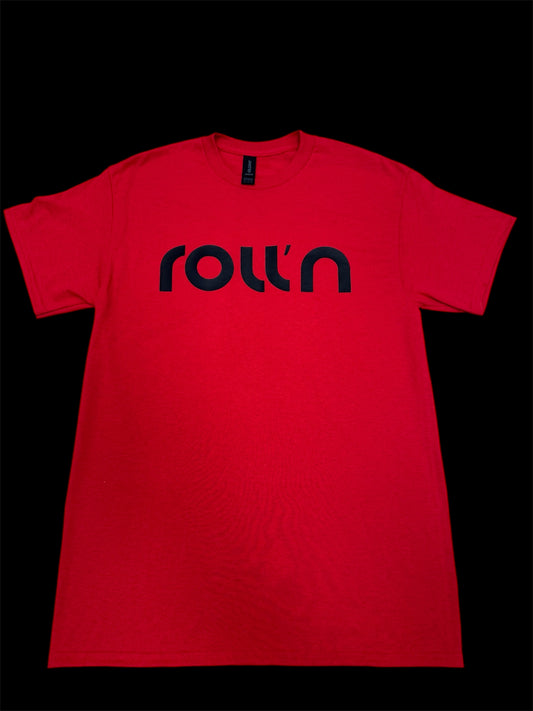 Roll’n T-s Red & Black Logo M,L,XL,XXL.
