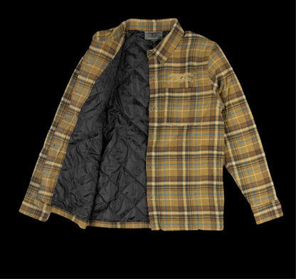 ANTI HERO BASIC EAGLE FLANNEL JACKET MULTI COLOR
