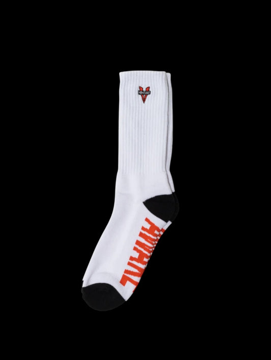 Venture Heritage socks / White / Black